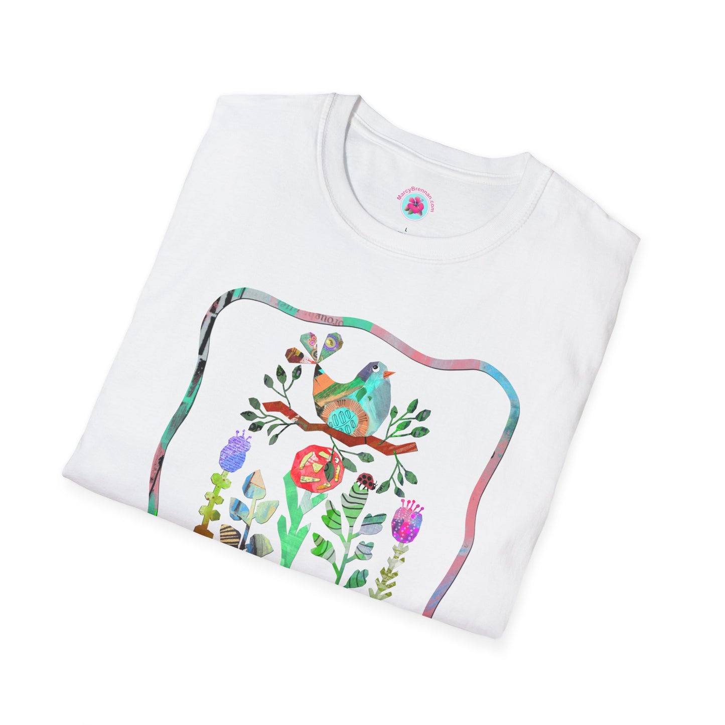 Welcome to My Garden Collage Softstyle T-Shirt