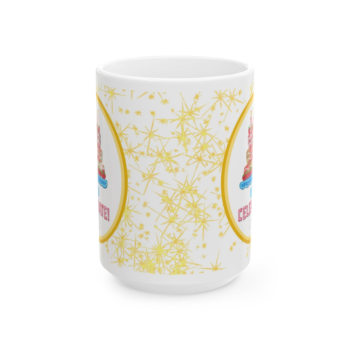 Celebrate! Collage Ceramic Mug 11oz & 15oz