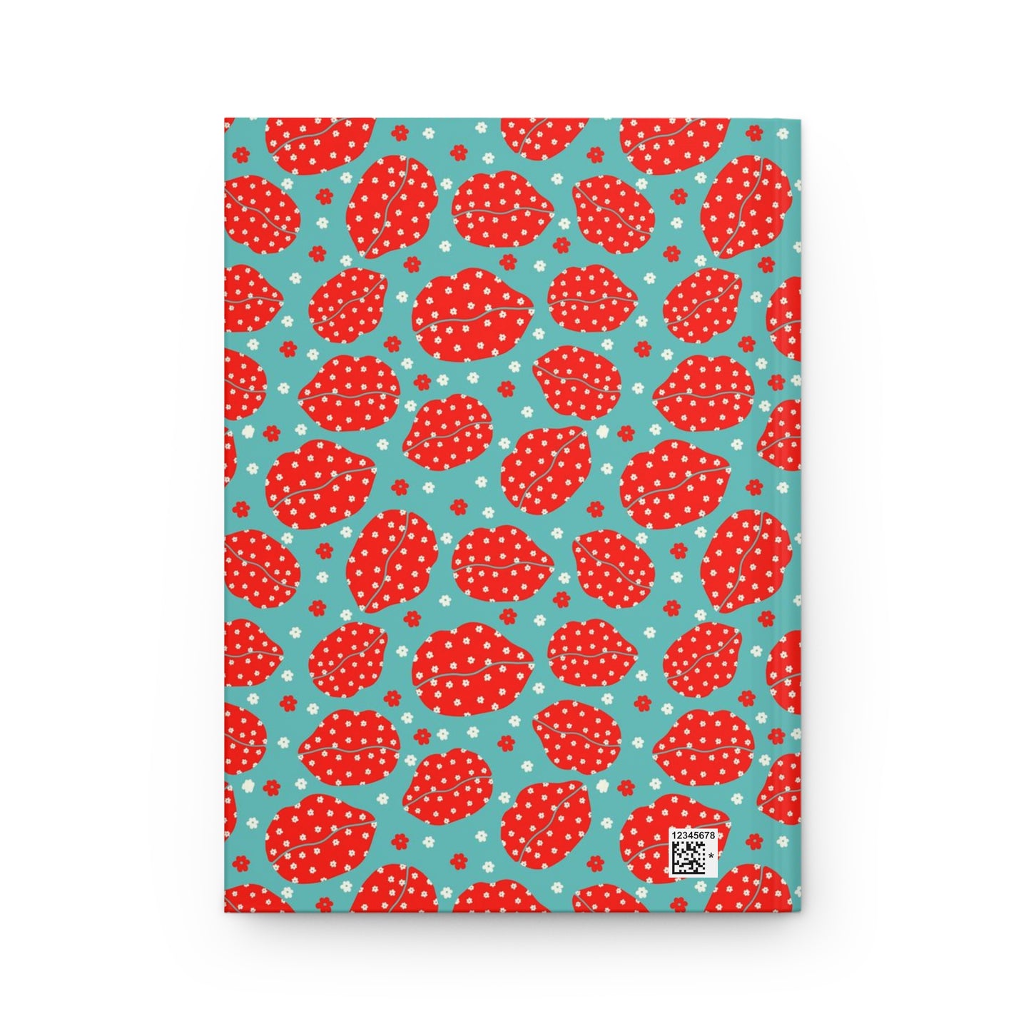 Red Hot Lips Hardcover Journal Matte