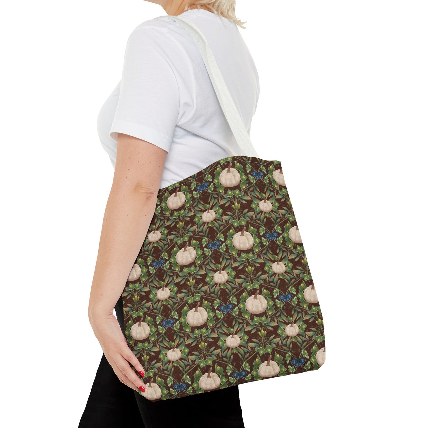 White Pumpkins Tote Bag