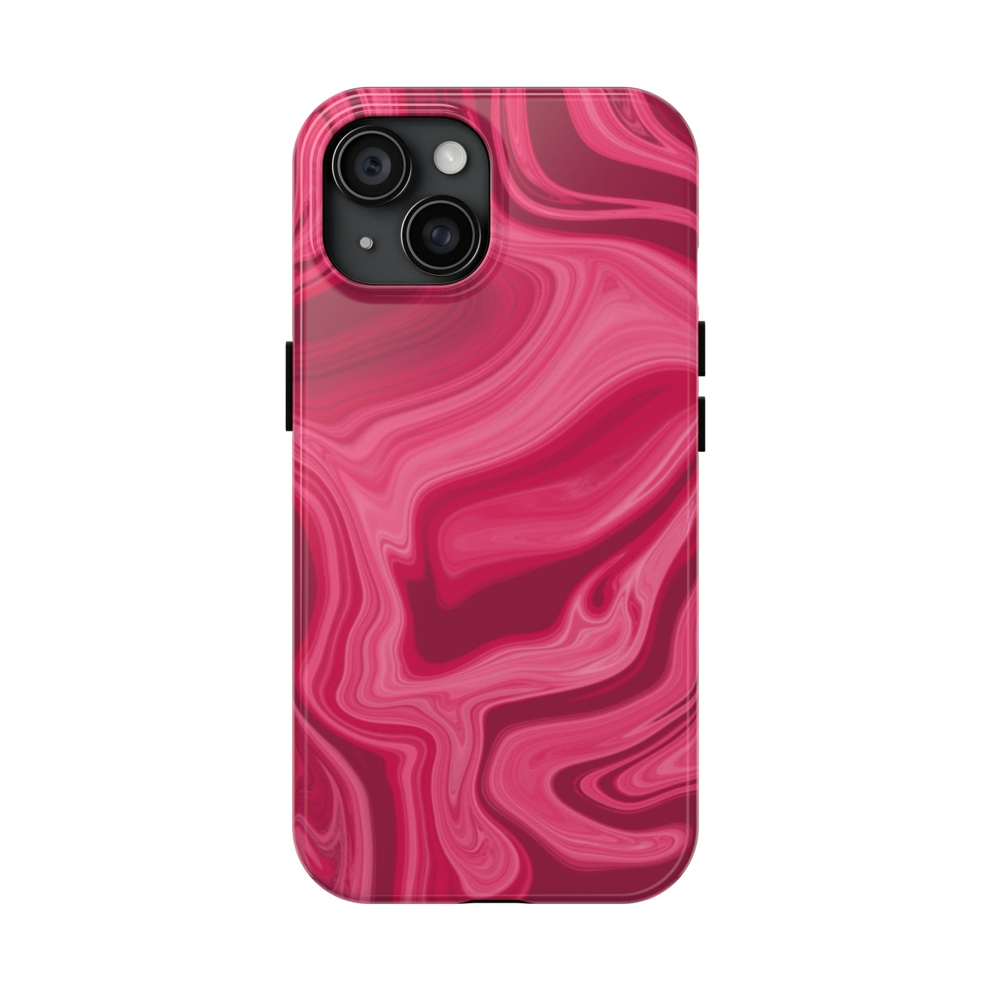 Rosy Swirls Tough Phone Cases