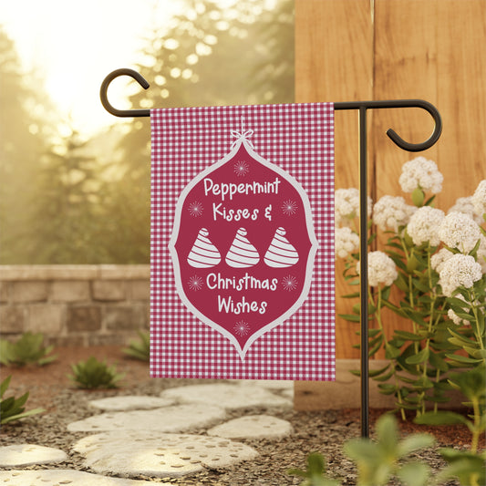 Peppermint Kisses Garden & House Banner