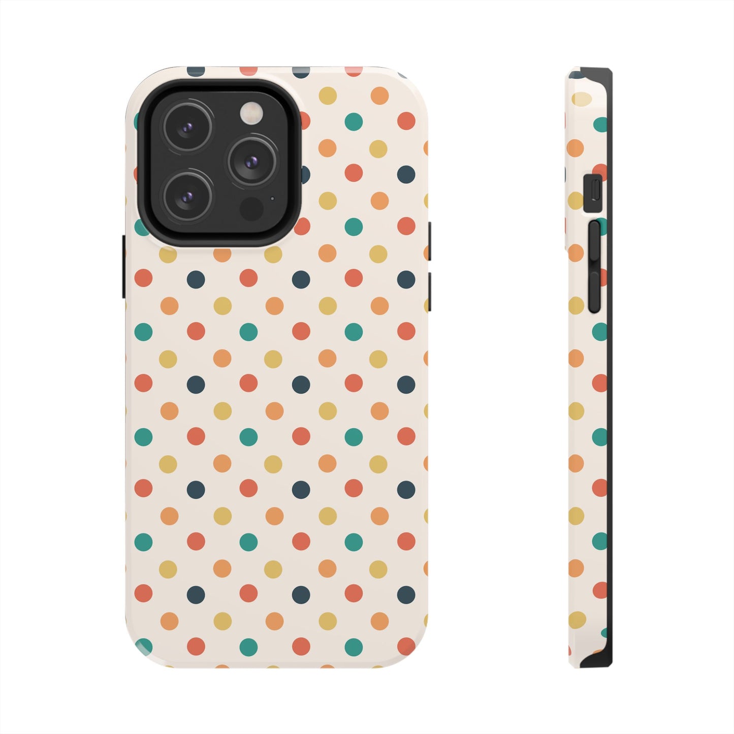 Sunbaked Polka Dots Tough Phone Cases, Case-Mate