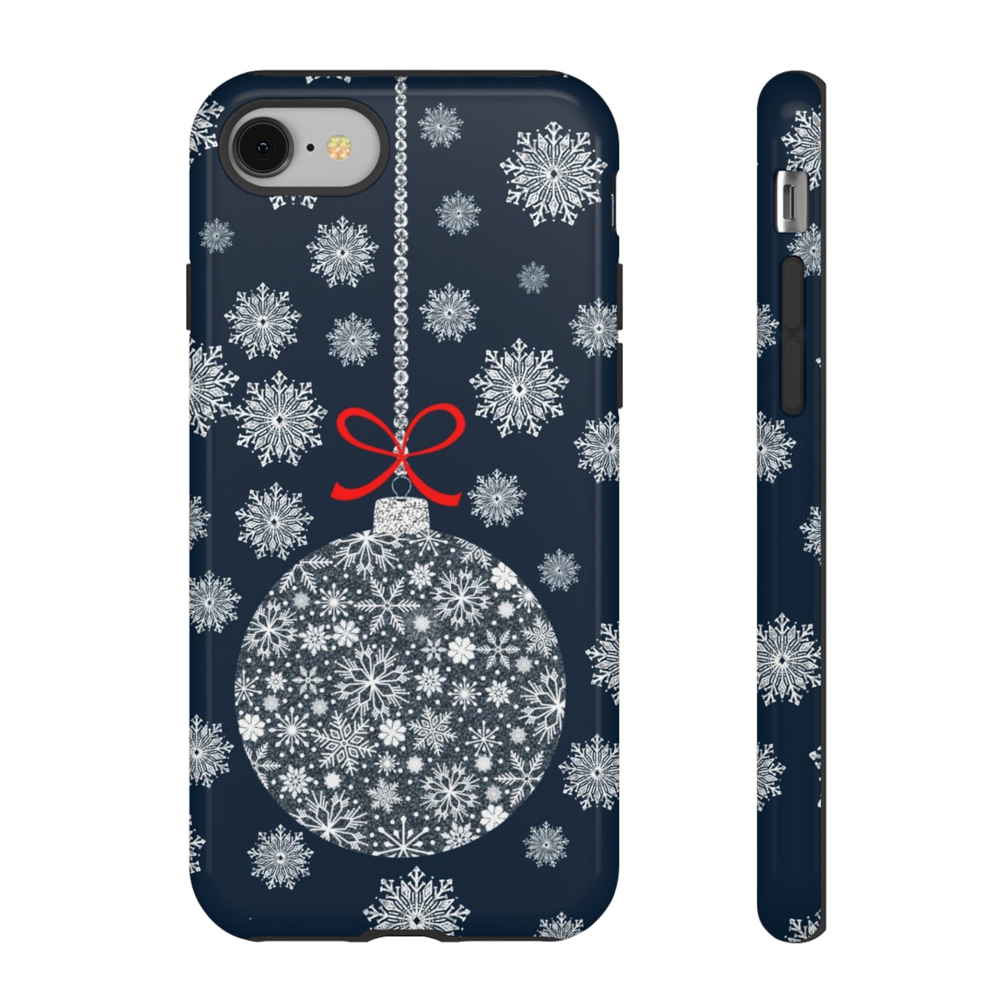 Sparkly Snowflake Bauble Tough Cases - Snowflake Bauble phone case