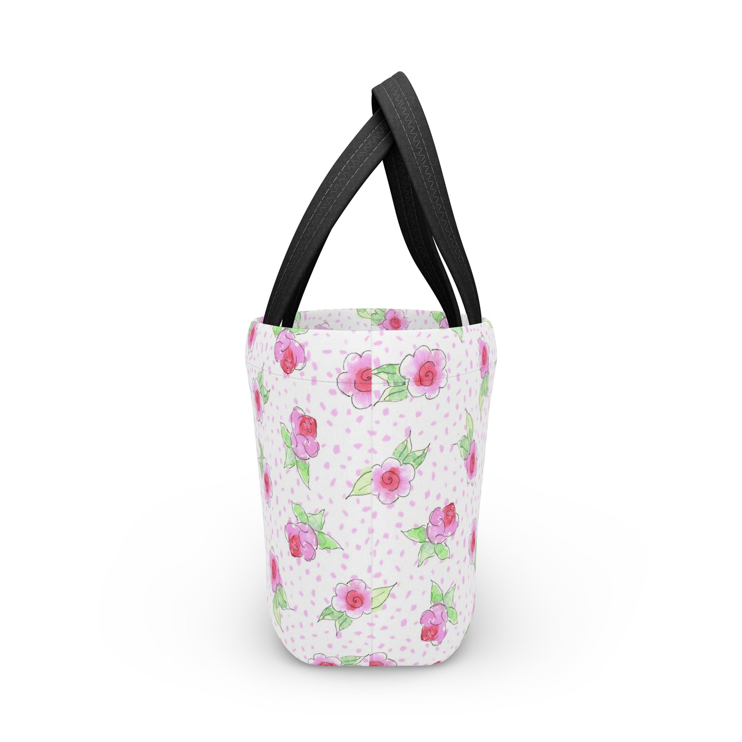 Maria’s Pink Roses Lunch Bag