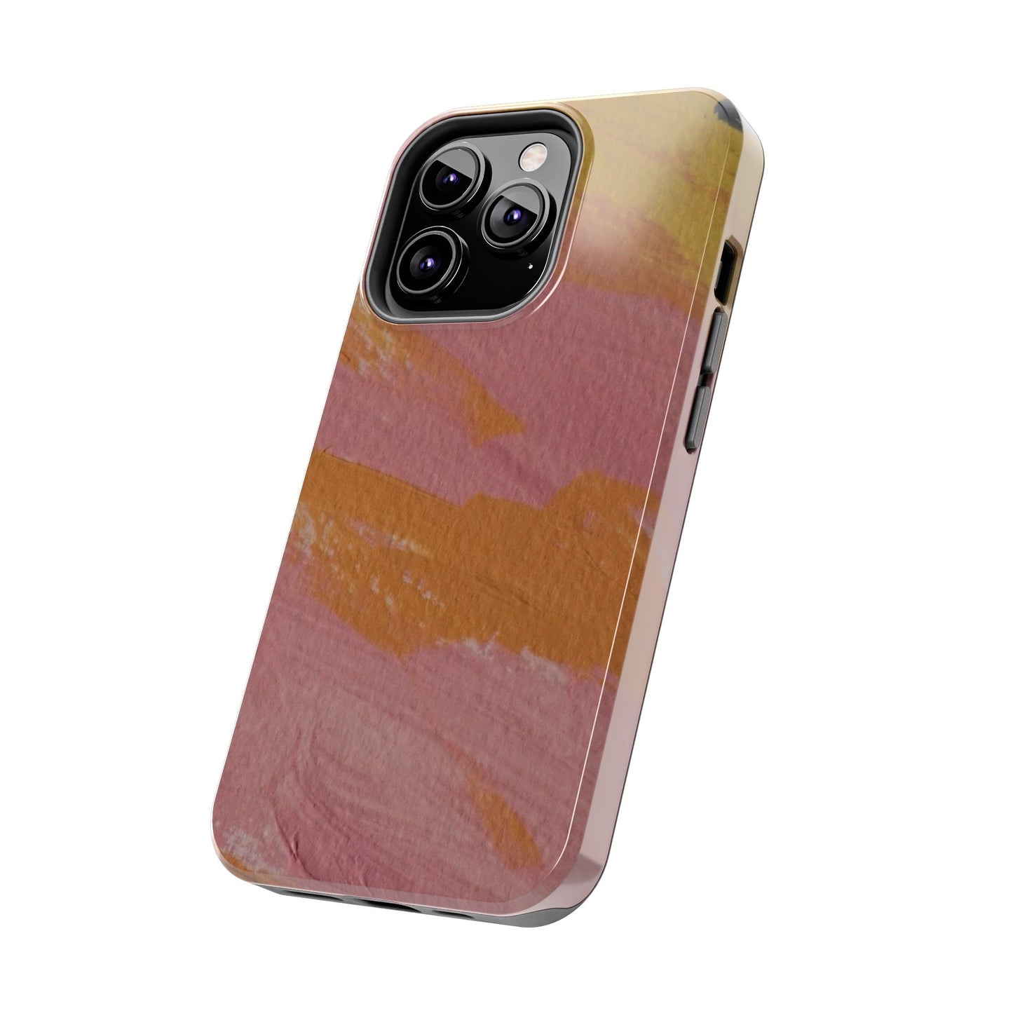 Abstract Pastel Pink Tough Phone Cases