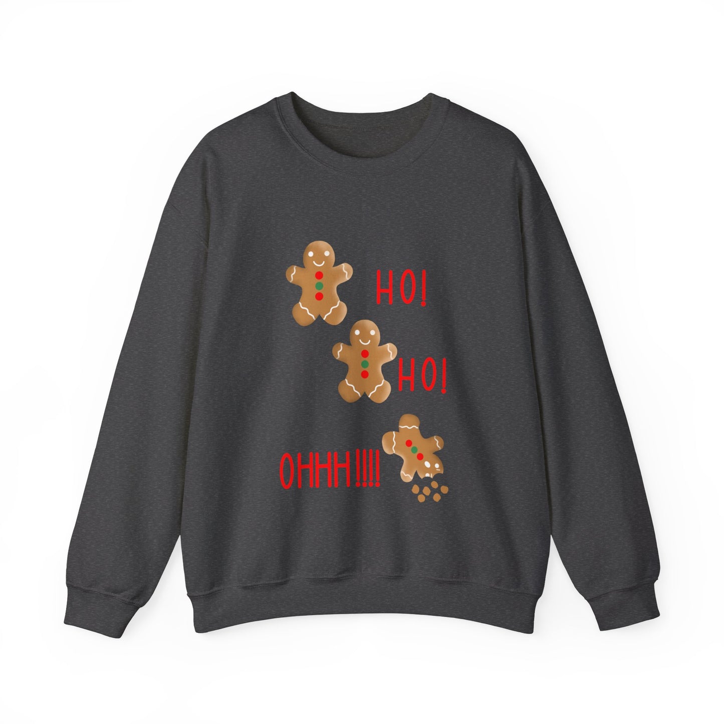 Gingerbread Men & Hearts Unisex Heavy Blend™ Crewneck Sweatshirt