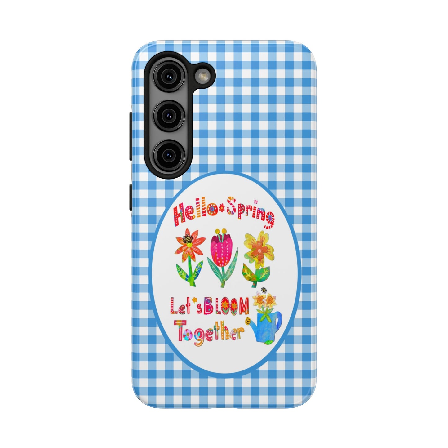 Hello Spring Collage Tough Phone Cases