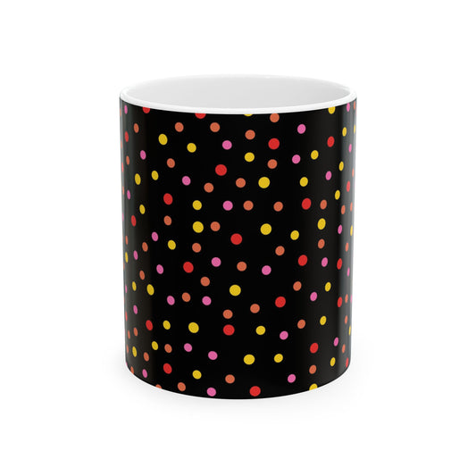 Frida Polka Dots Mug Ceramic Mug 11oz
