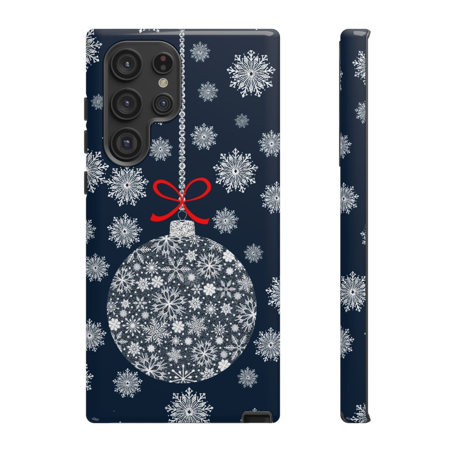 Sparkly Snowflake Bauble Tough Cases - Snowflake Bauble phone case