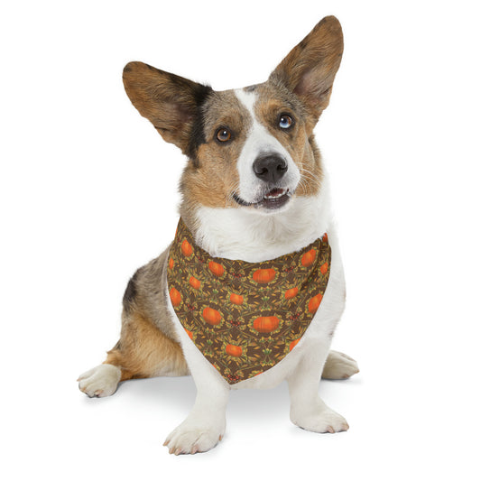 Pumpkin Patch Pet Bandana Collar