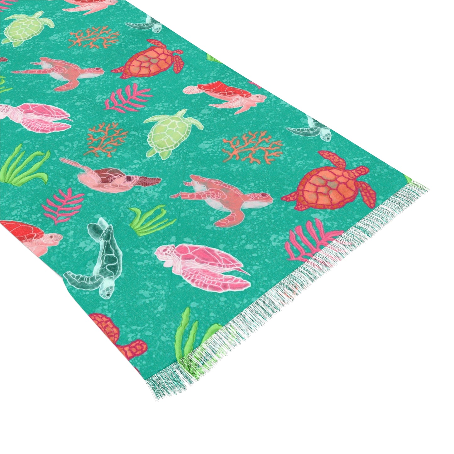 Sea Turtles Light Scarf