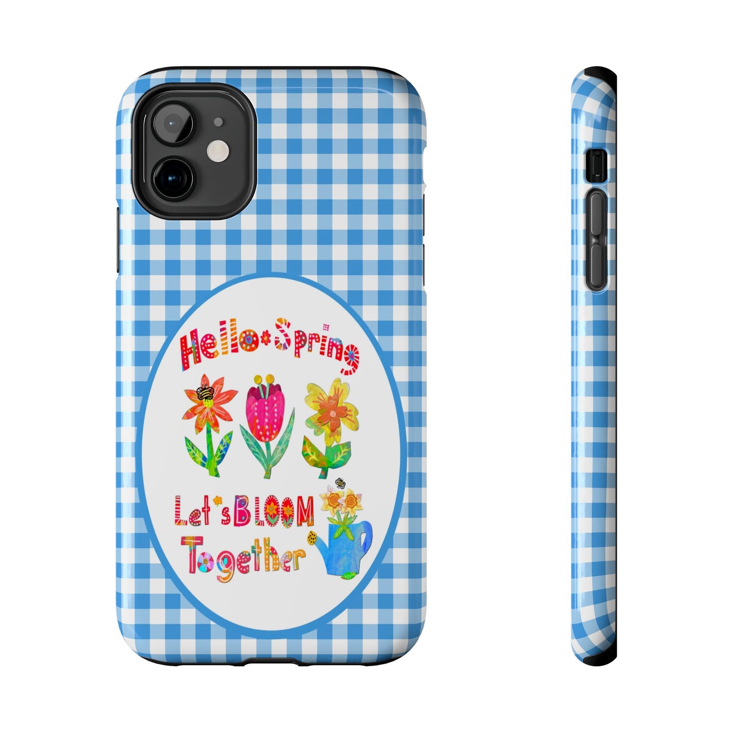 Hello Spring Collage Tough Phone Cases