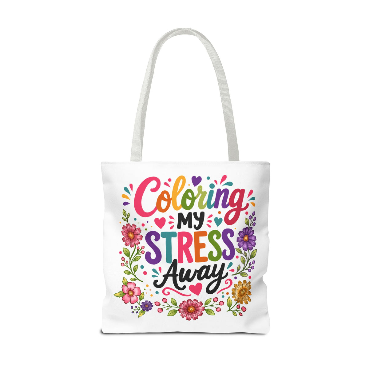 Coloring My Stress Away Tote Bag
