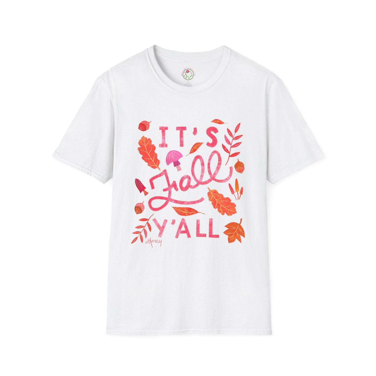 It’s Fall Y’all Collage Collage Softstyle T-Shirt