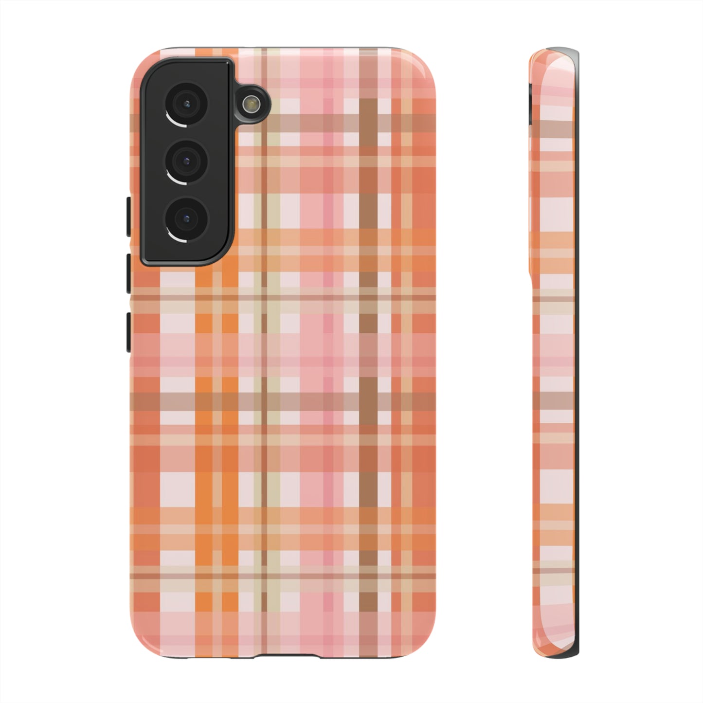 Soft Autumn Plaid Tough Cases