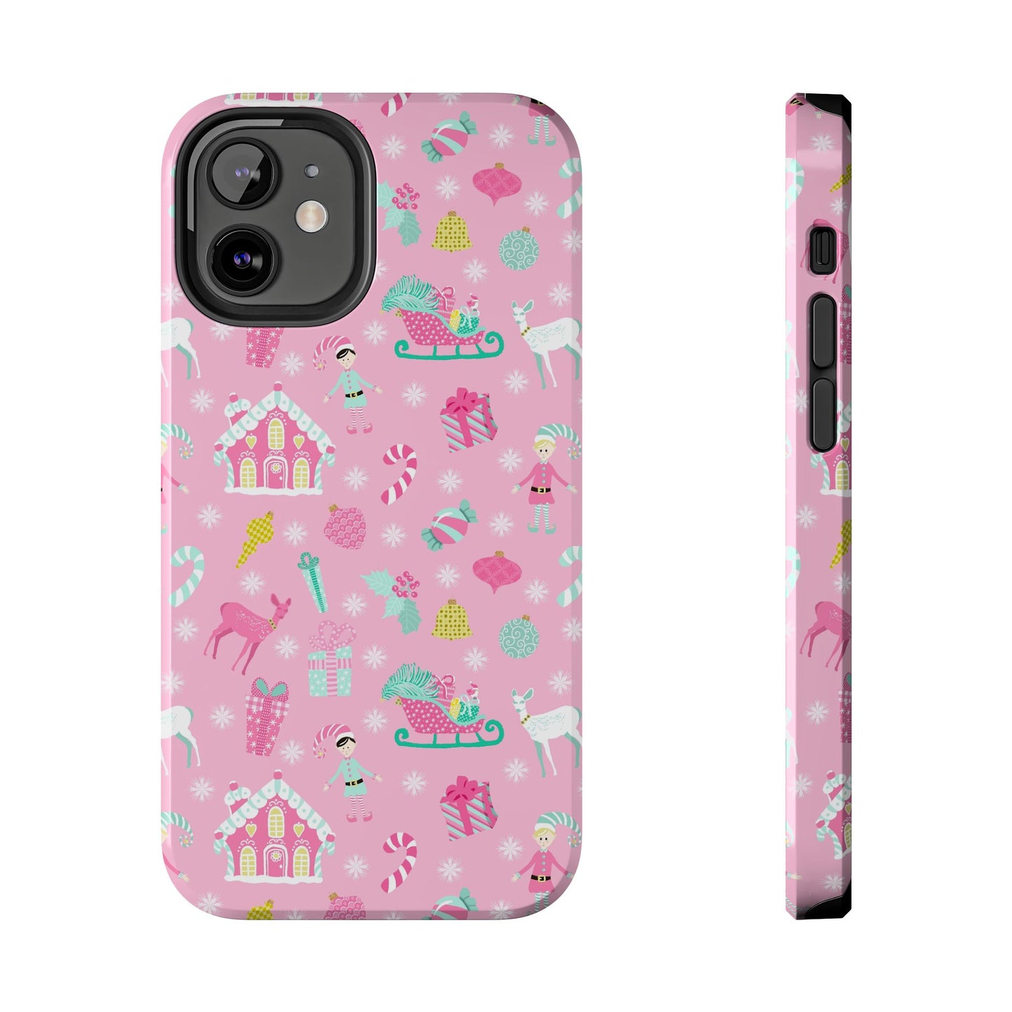 Pastel Christmas Tough Phone Cases