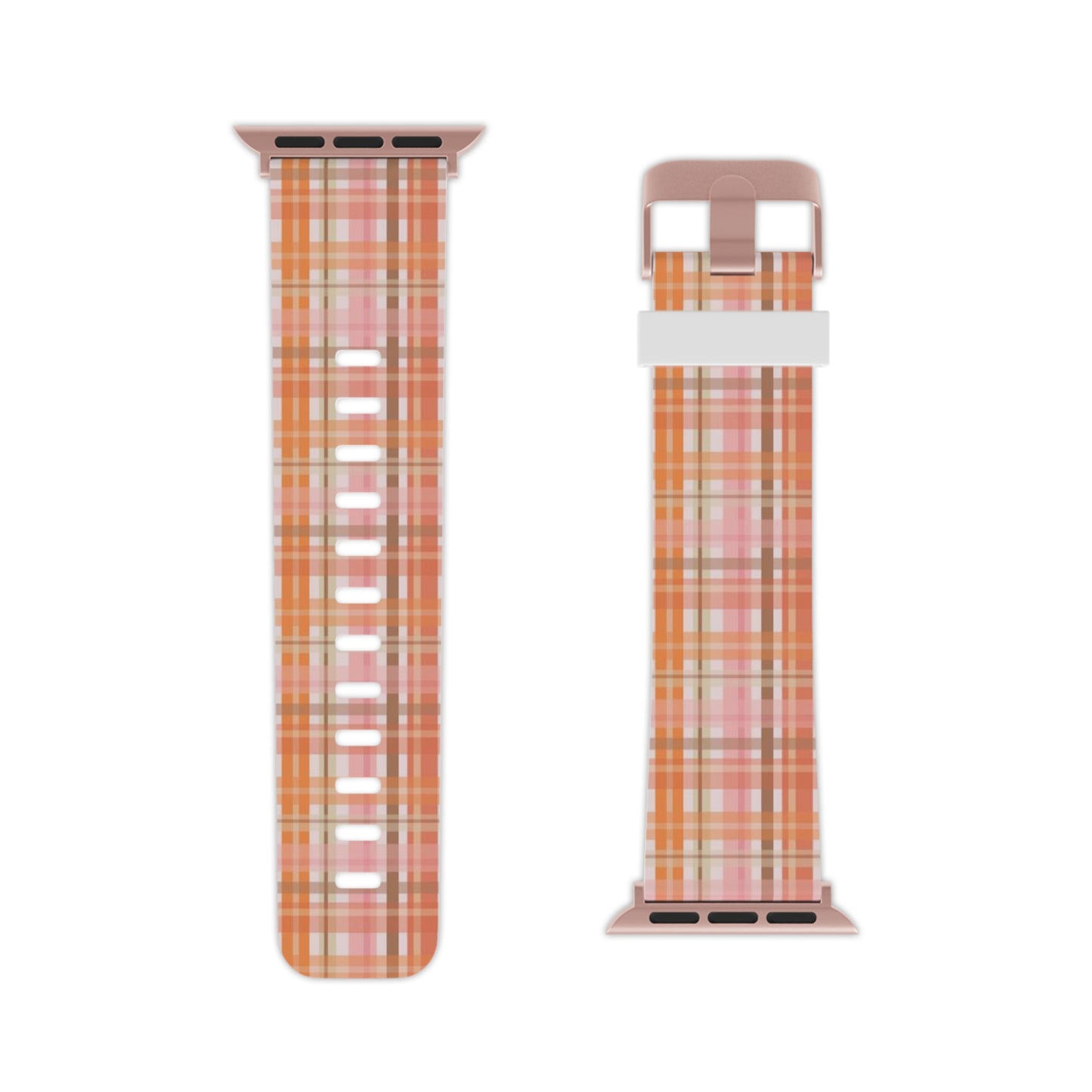 Soft Autumn Plaid Watch Band for Apple Watch