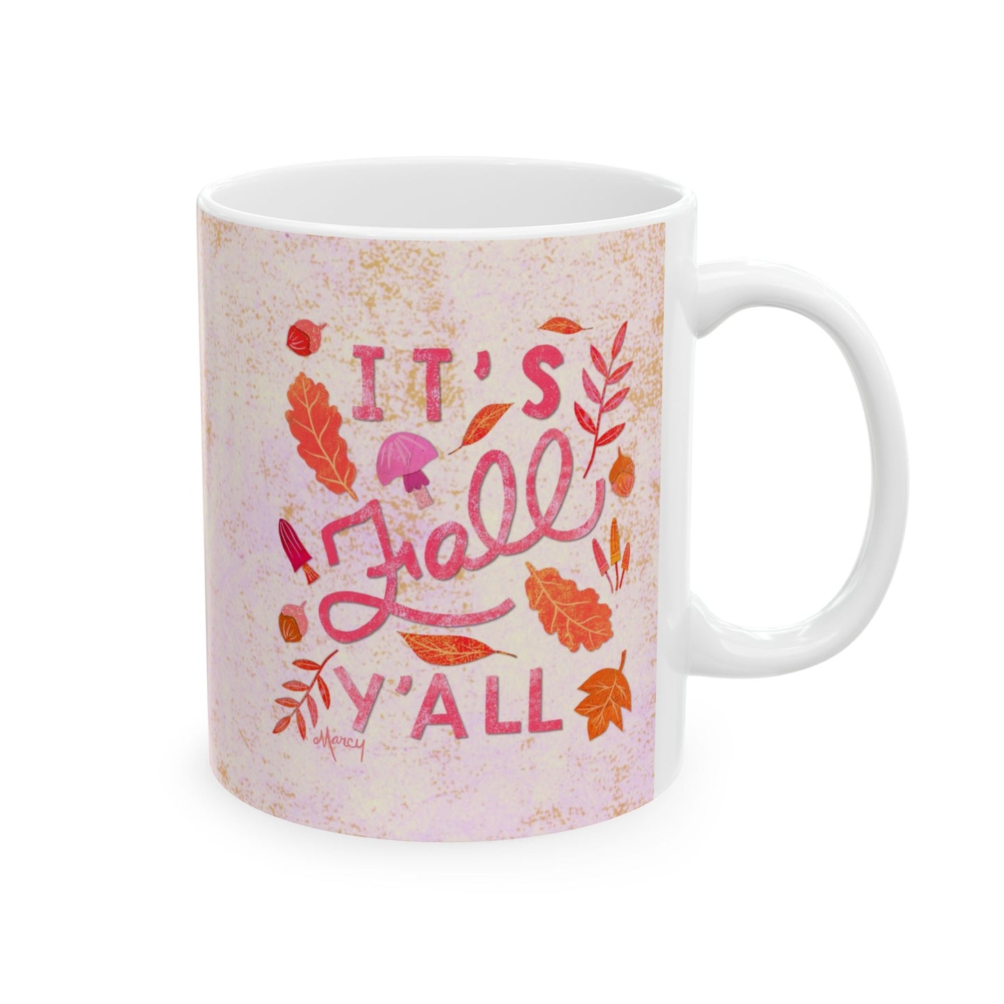 It’s Fall Y’all Collage Ceramic Mug 11oz & 15oz