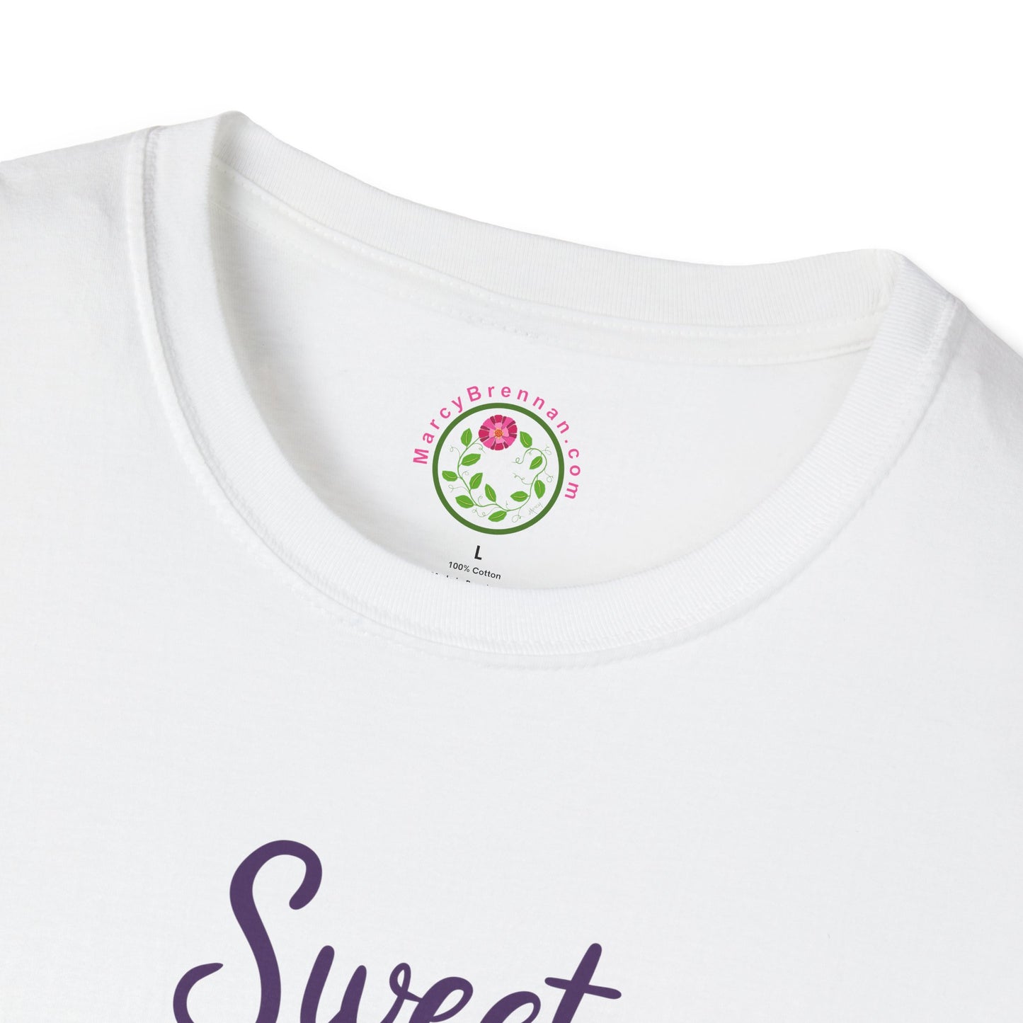 Sweet by His Grace T-Shirt — Christian Fig Illustration
