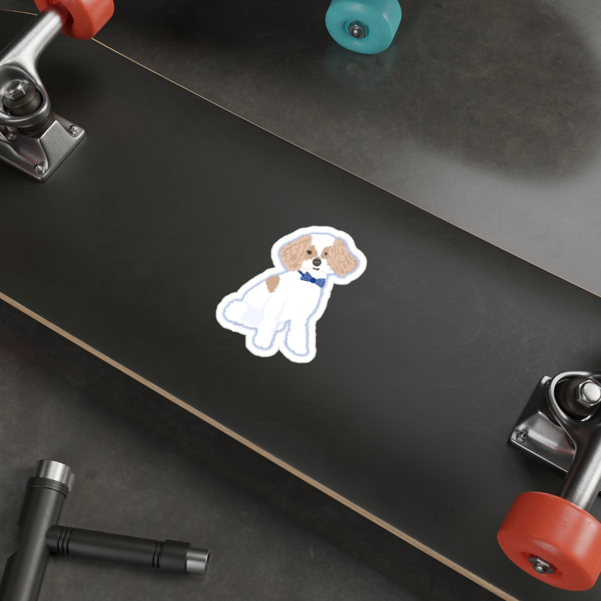 Pico the Maltipoo Die Cut Sticker