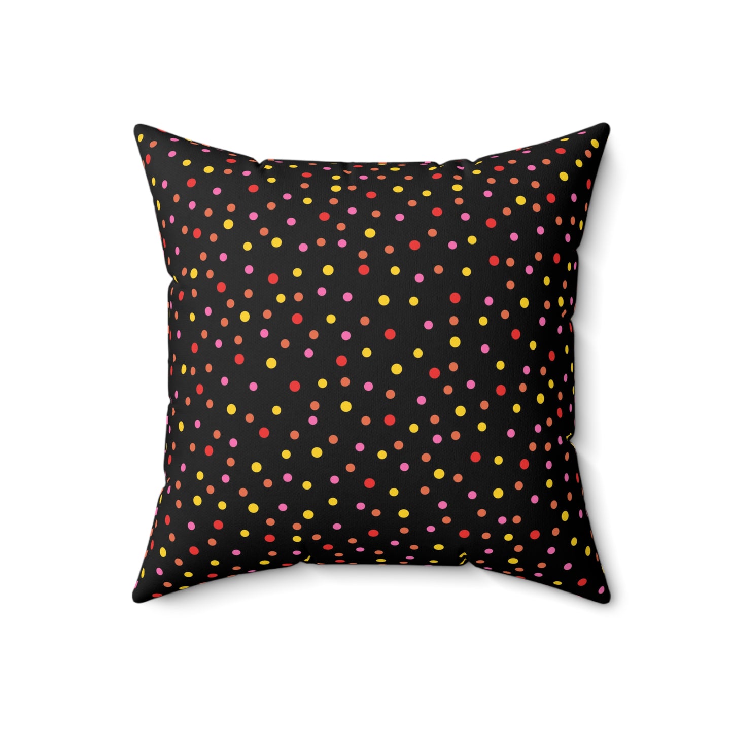 Frida Polka Dots Spun Polyester Square Pillow