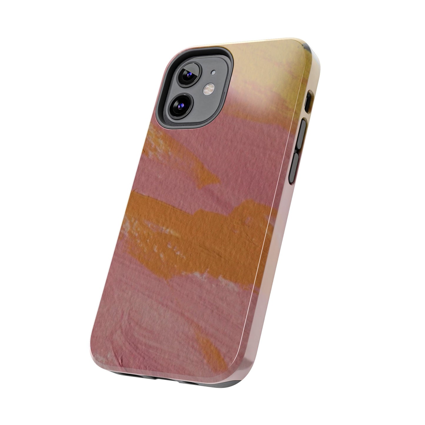 Abstract Pastel Pink Tough Phone Cases