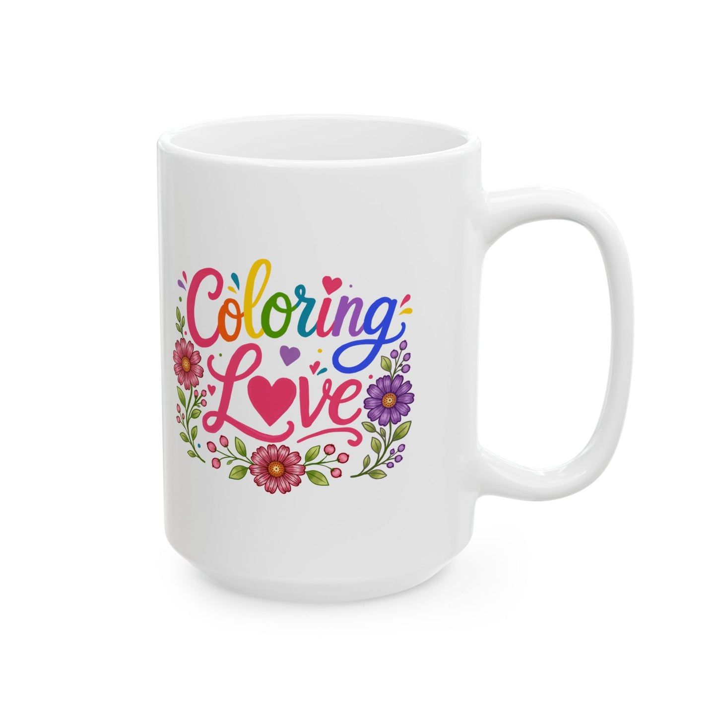 Coloring Love Mug 11oz & 15oz