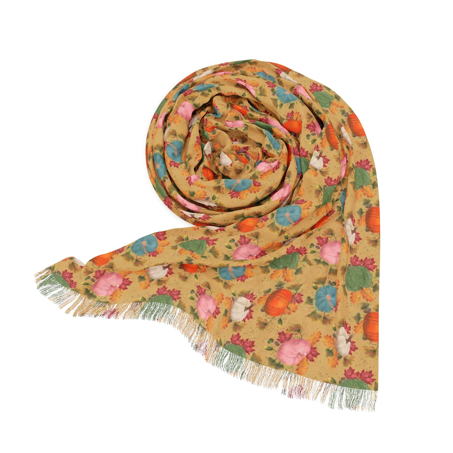 Colorful Pumpkins Light Scarf