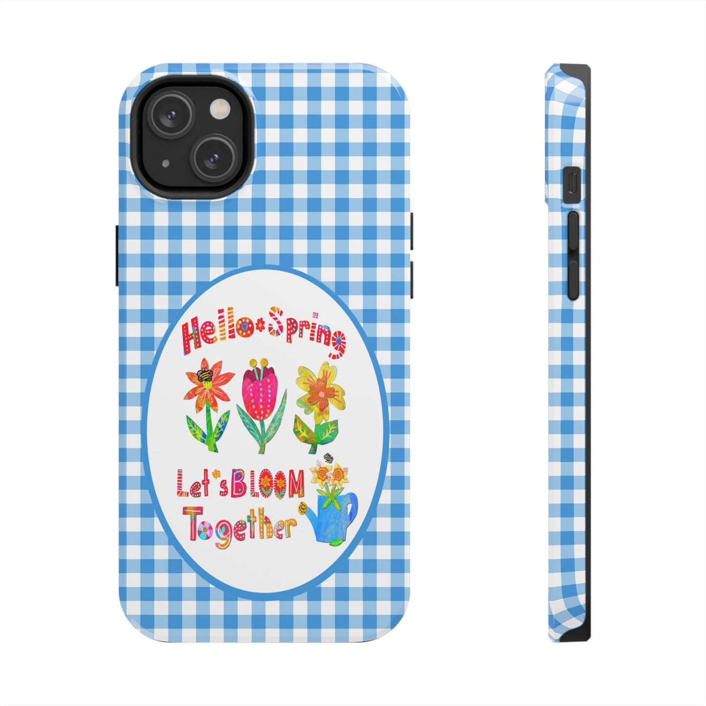 Hello Spring Collage Tough Phone Cases