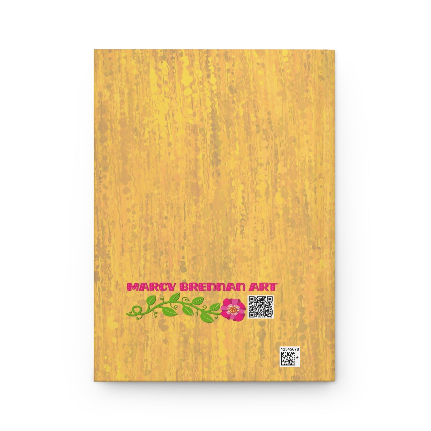 Pumpkin Delivery Collage Hardcover Journal Matte