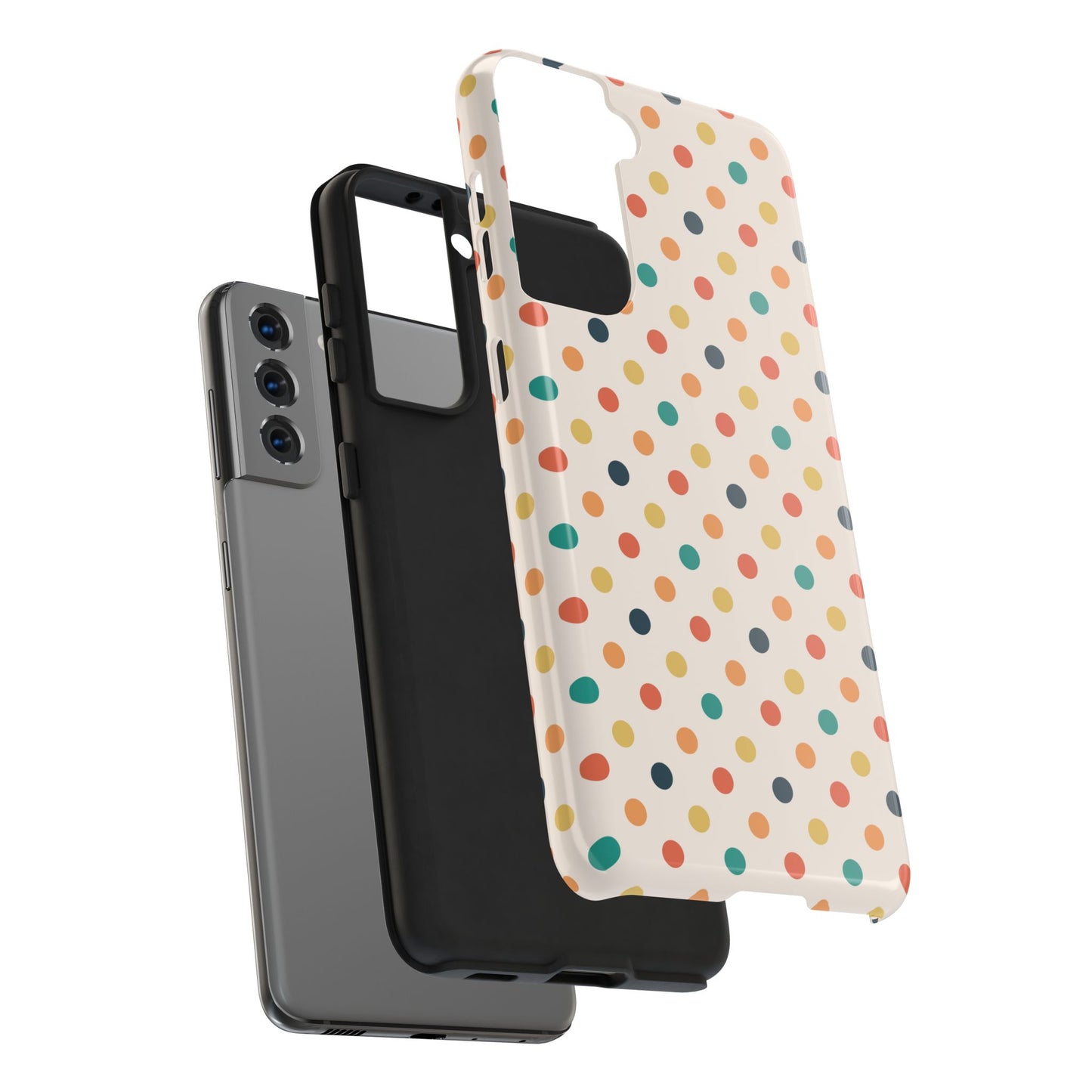 Sunbaked Polka Dots Tough Phone Cases, Case-Mate