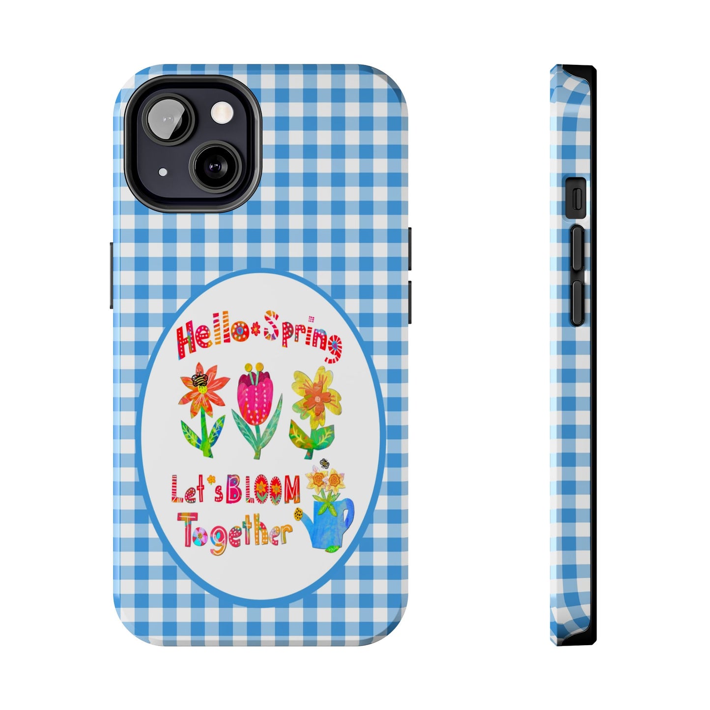 Hello Spring Collage Tough Phone Cases