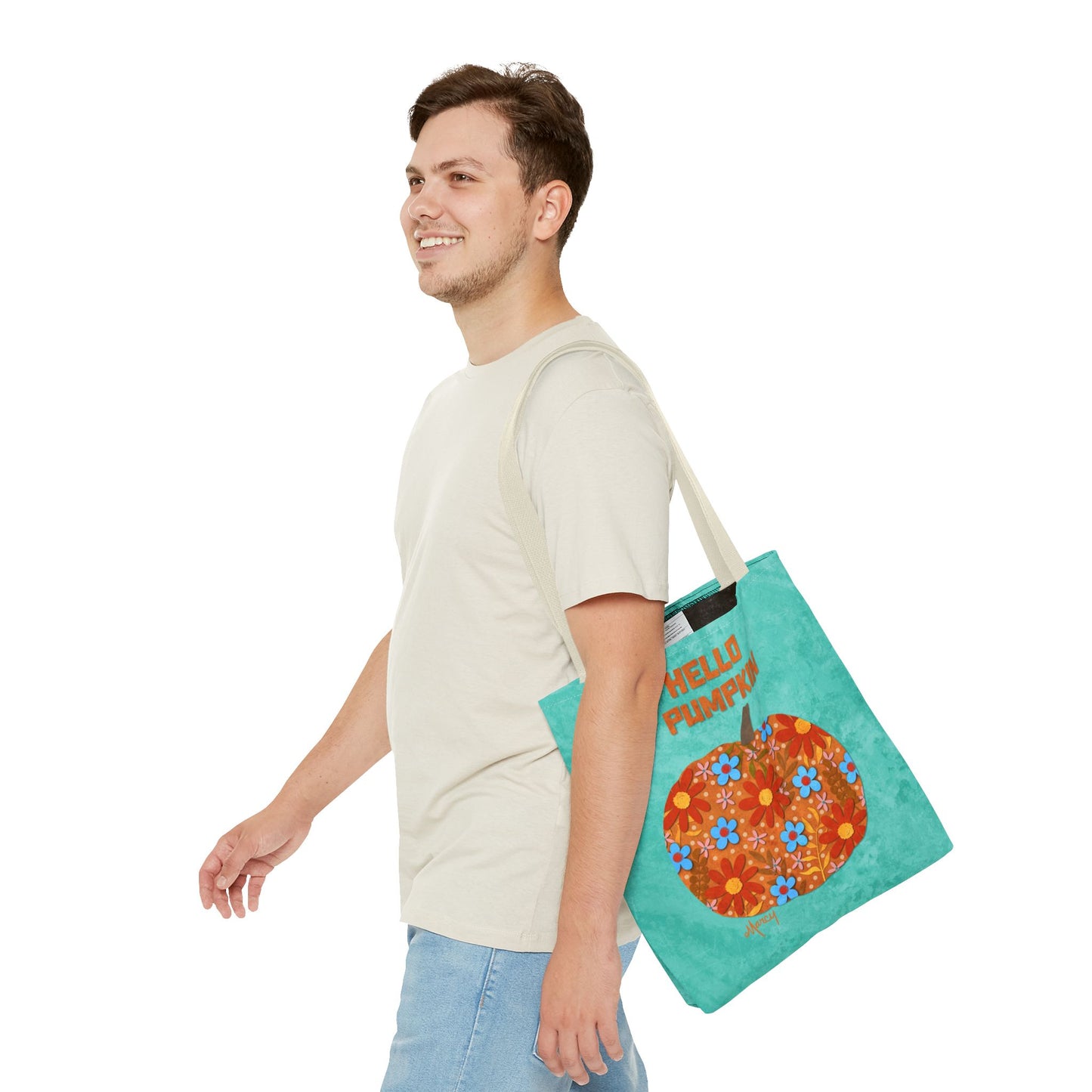 Hello Pumpkin Collage Tote Bag