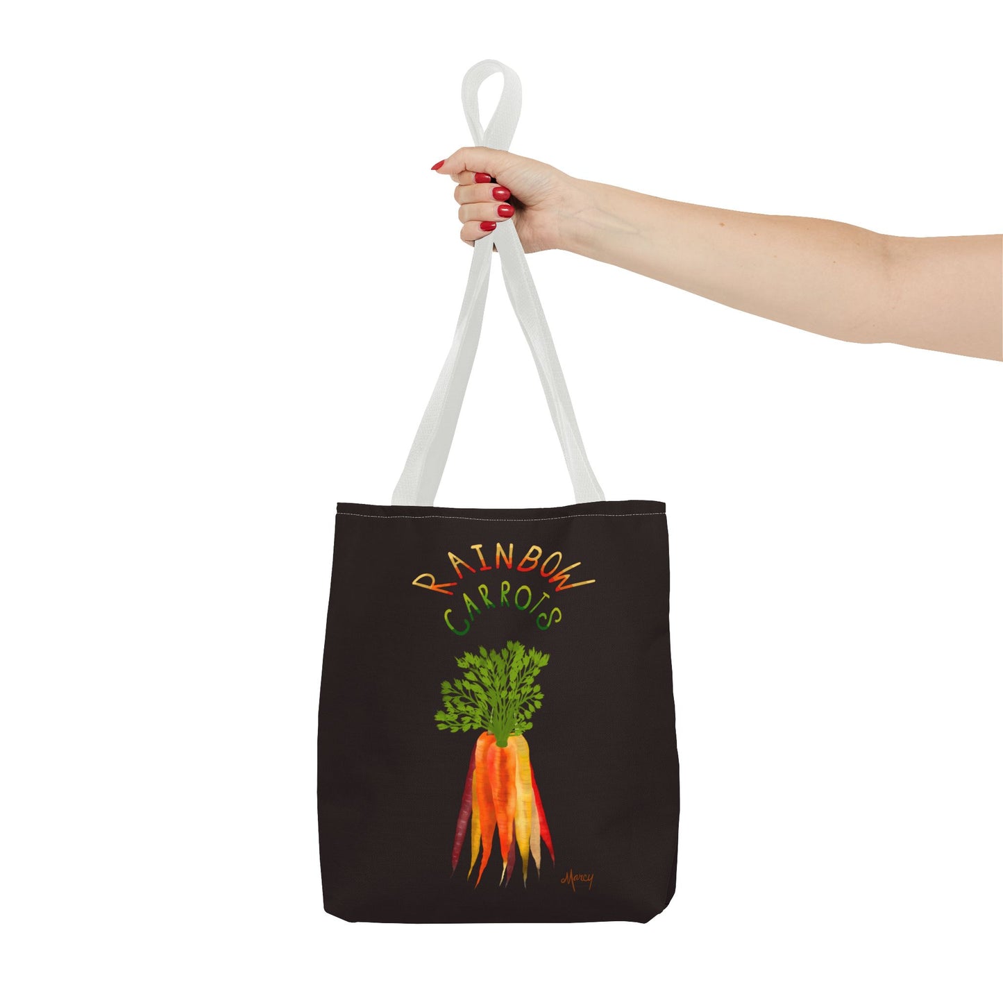 Rainbow Carrots Tote Bag