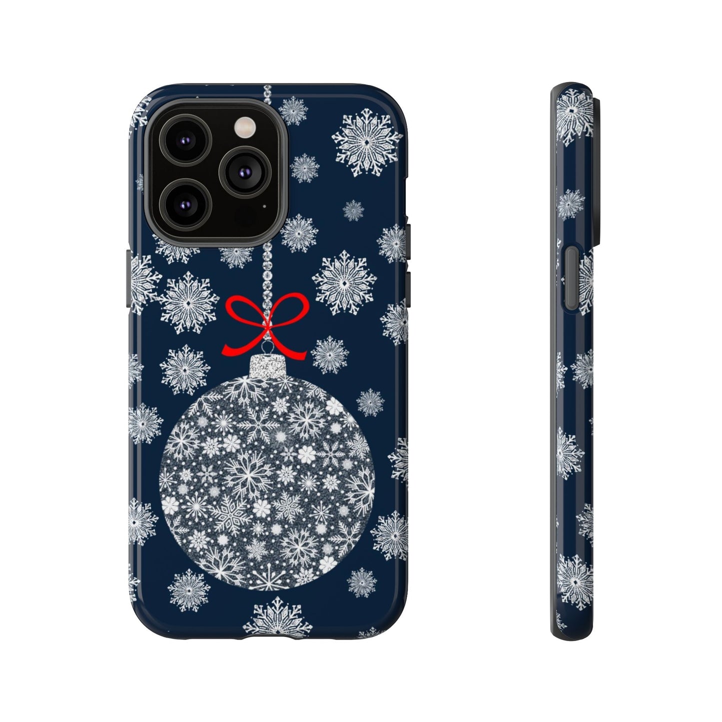 Sparkly Snowflake Bauble Tough Cases - Snowflake Bauble phone case