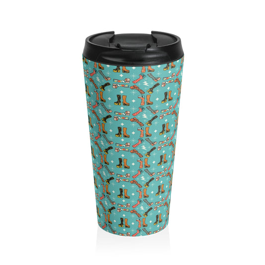 Groovy Boots Stainless Steel Travel Mug