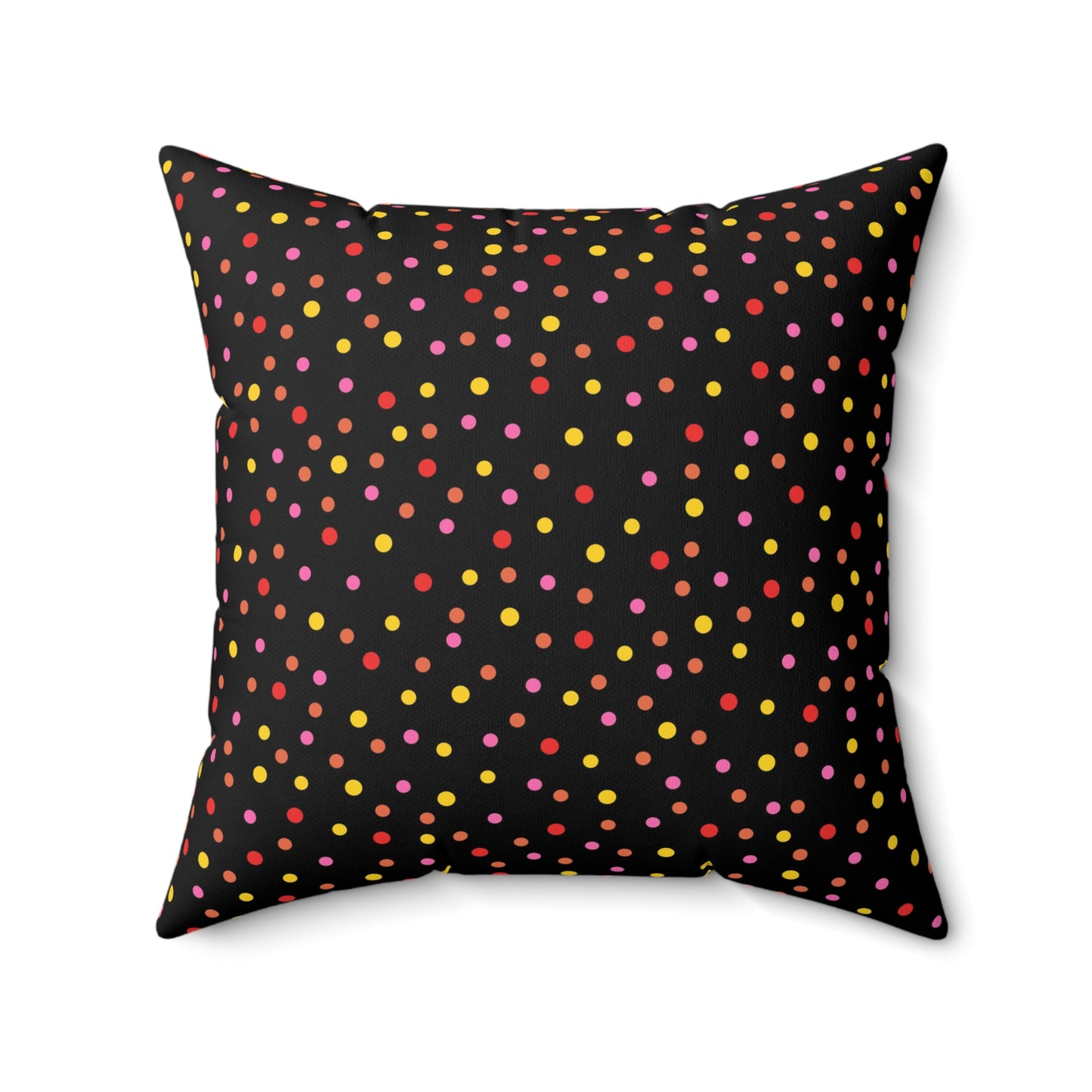 Frida Polka Dots Spun Polyester Square Pillow