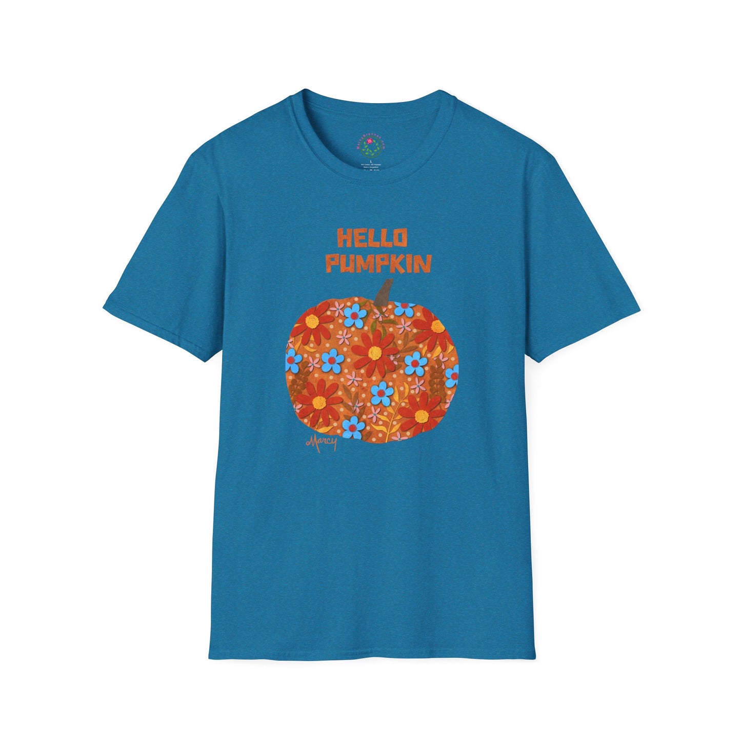 Hello Pumpkin Collage Softstyle T-Shirt