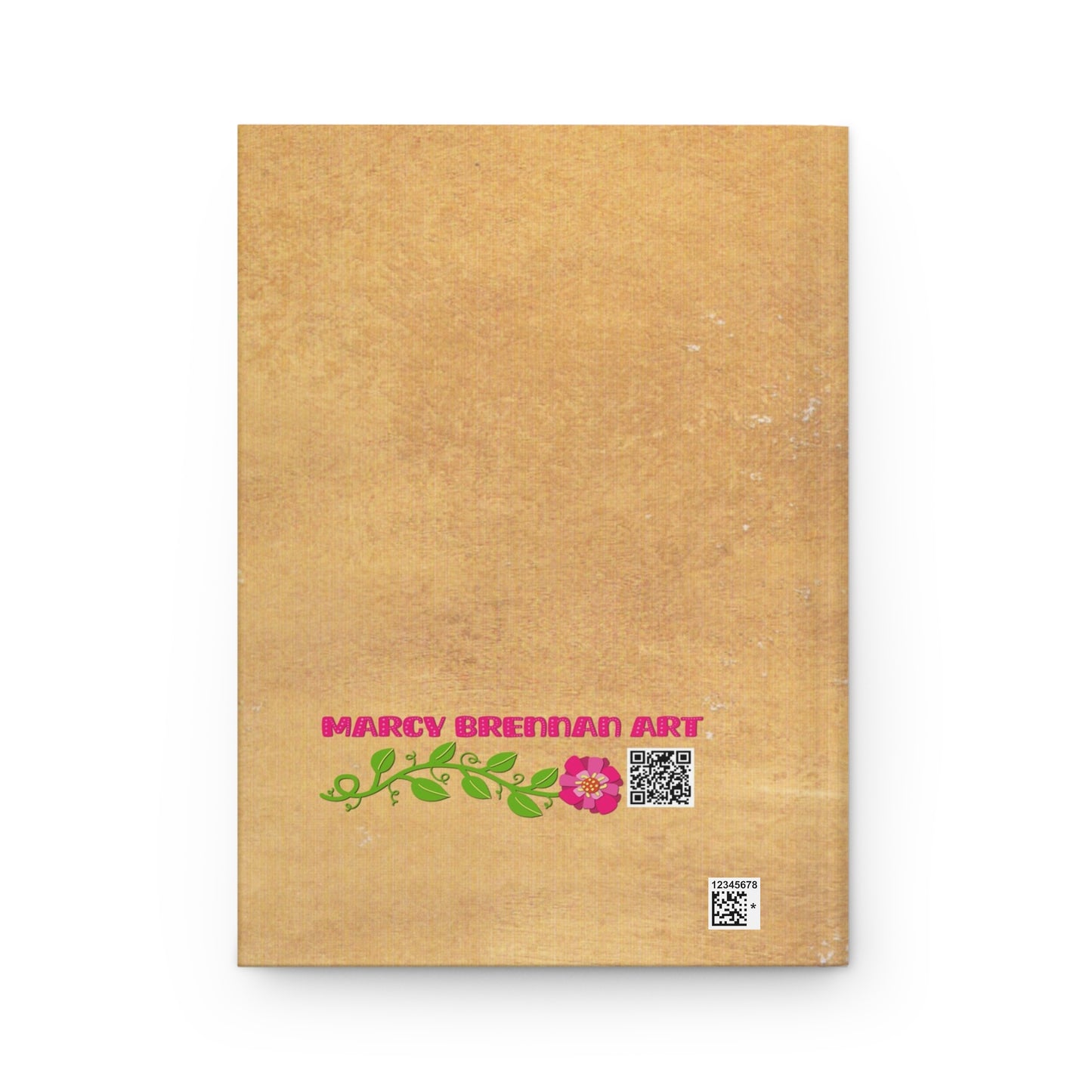 I Love Fall Most of All Autumn Wreath Collage Hardcover Journal Matte