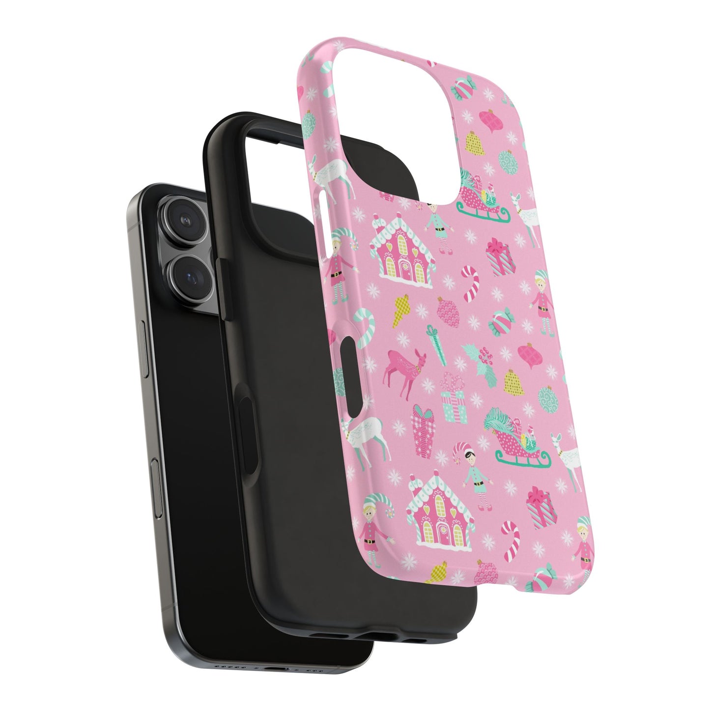 Pastel Christmas Tough Phone Cases