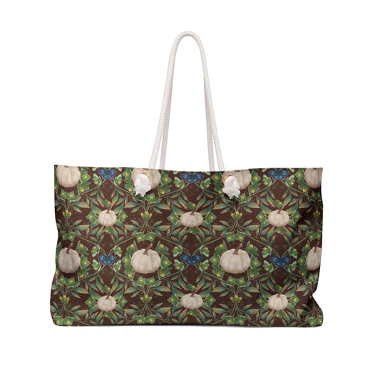 White Pumpkins Weekender Bag