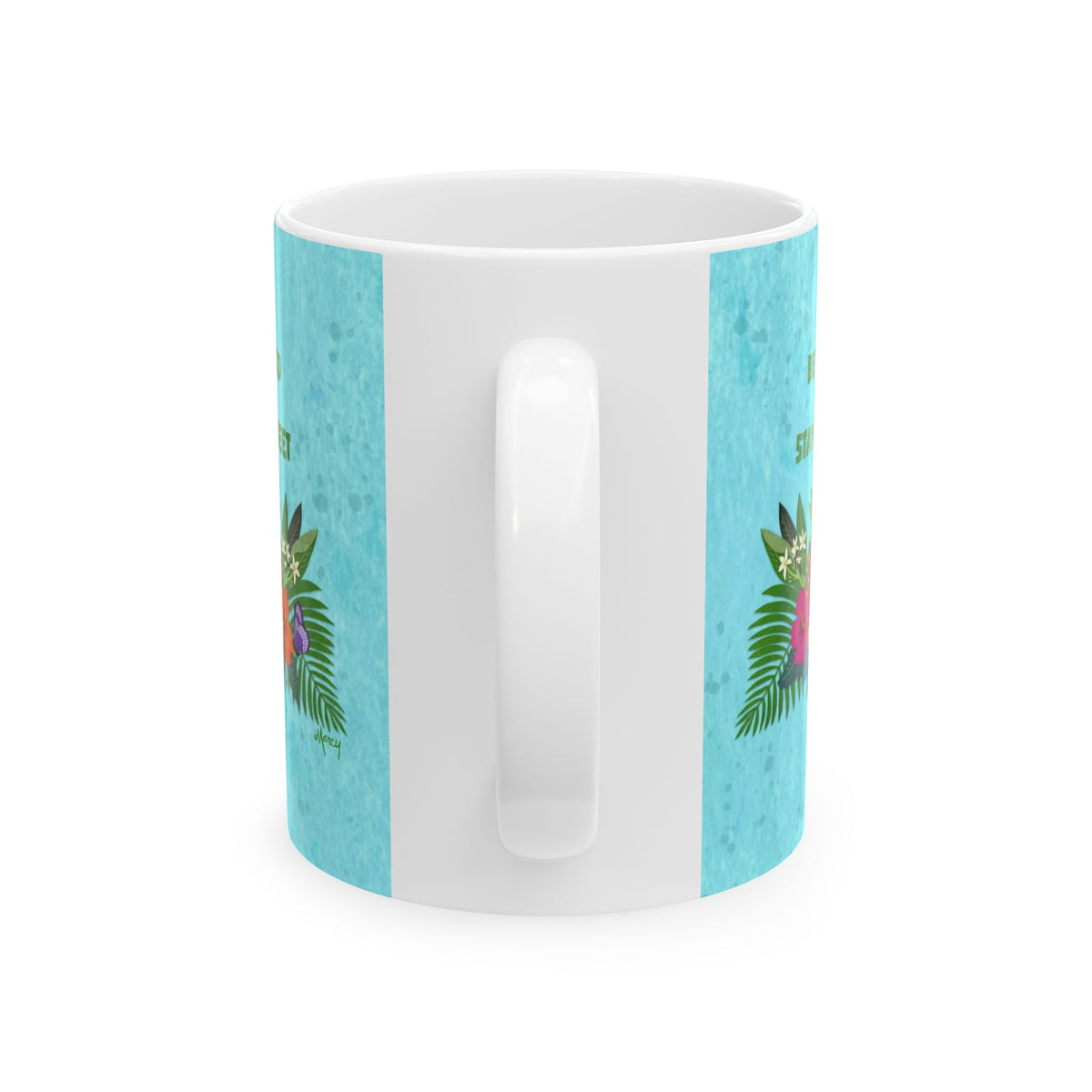 Pineapple Collage Ceramic Mug 11oz & 15oz