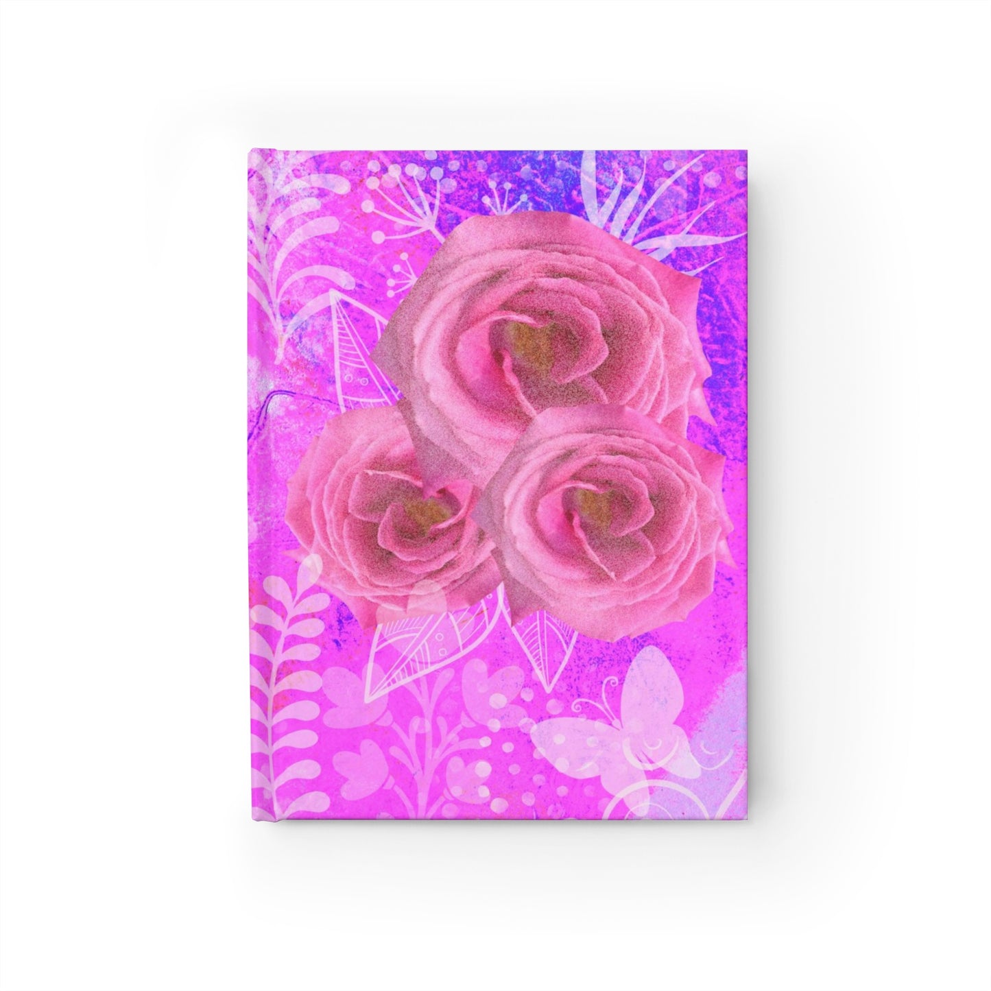 Dreamy Pink Roses - Journal - Blank