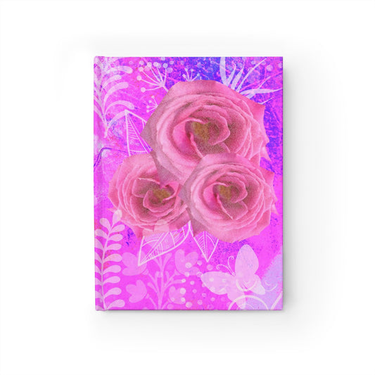 Dreamy Pink Roses - Journal - Blank