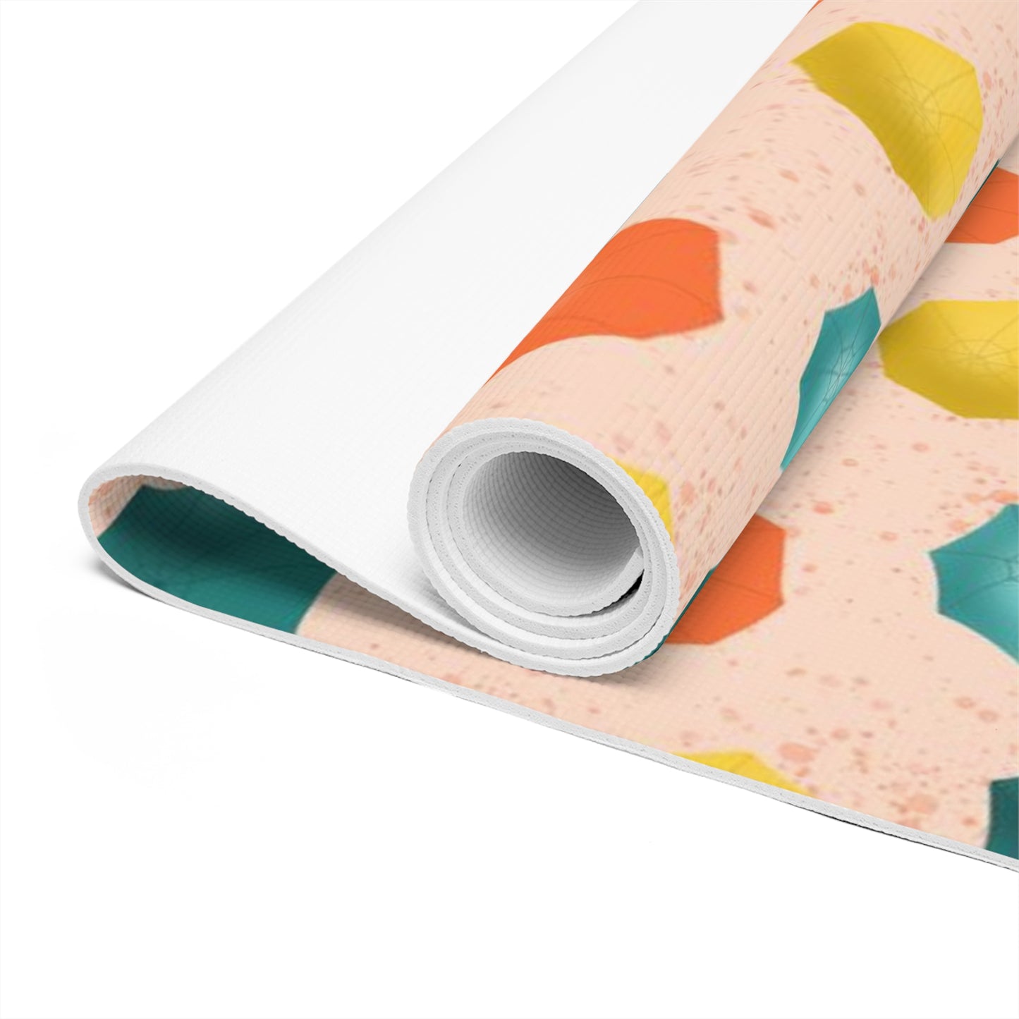 Beach Umbrellas Foam Yoga Mat