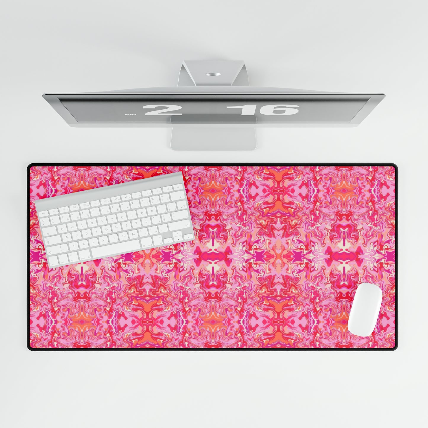 Boho Bougainvillea Garden Desk Mat