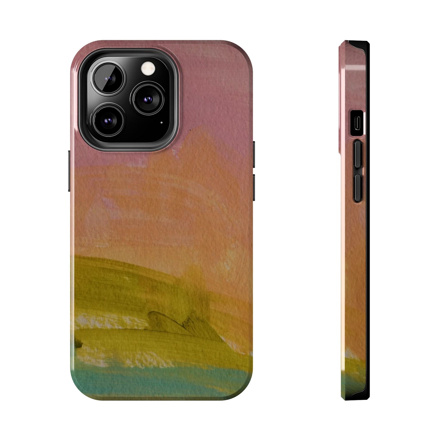 Abstract Soft Pastels Tough Phone Cases