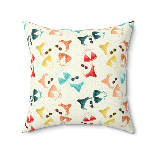 Spun Polyester Square Pillow