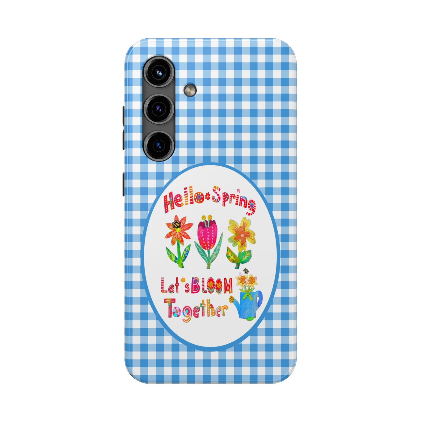 Hello Spring Collage Tough Phone Cases